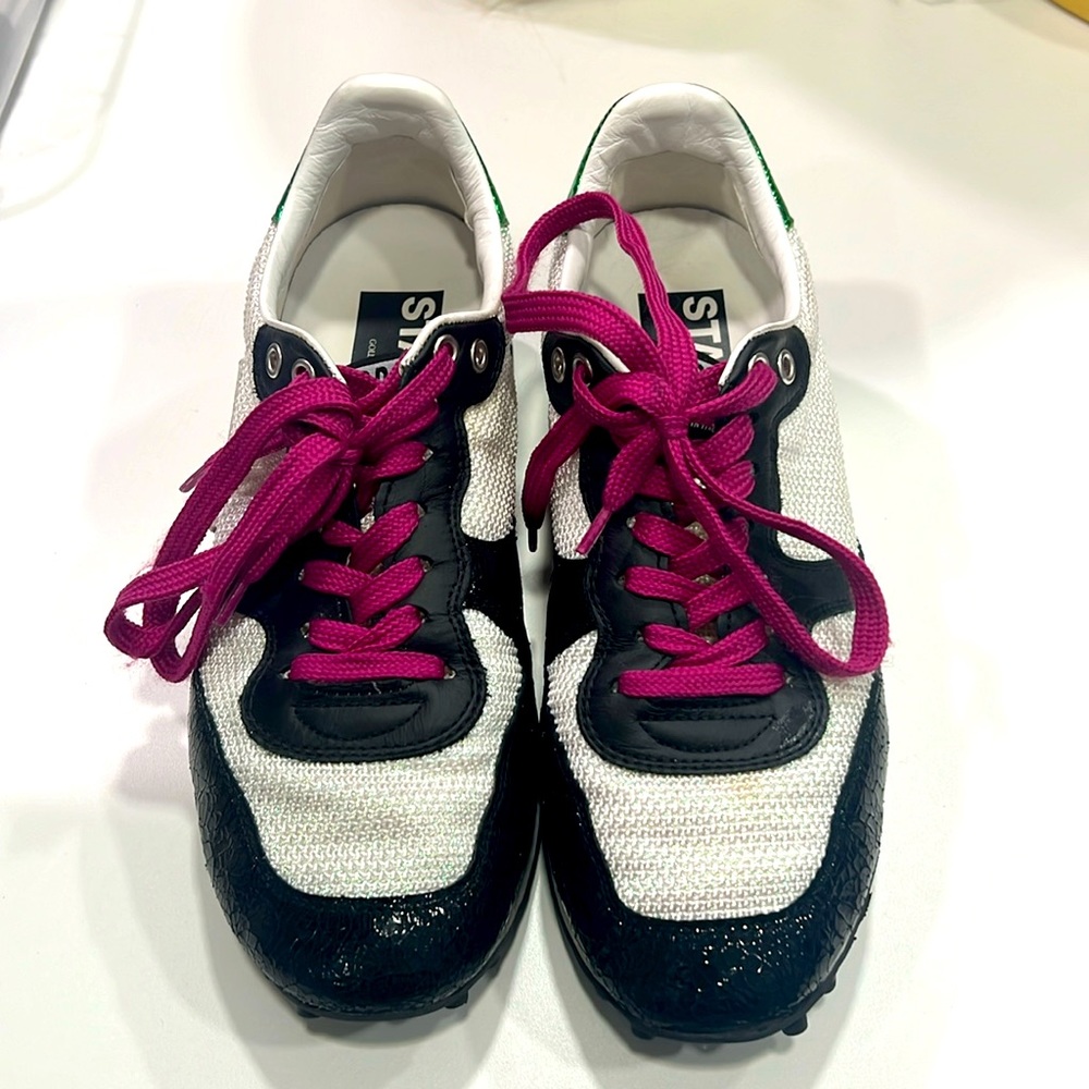 GOLDEN GOOSE STARLAND SNEAKER SHOES 38 8 EXCELLENT CONDITION